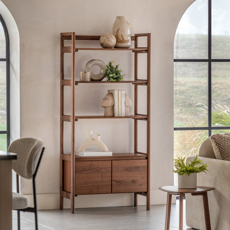 Picasso Display Unit Walnut lifestyle