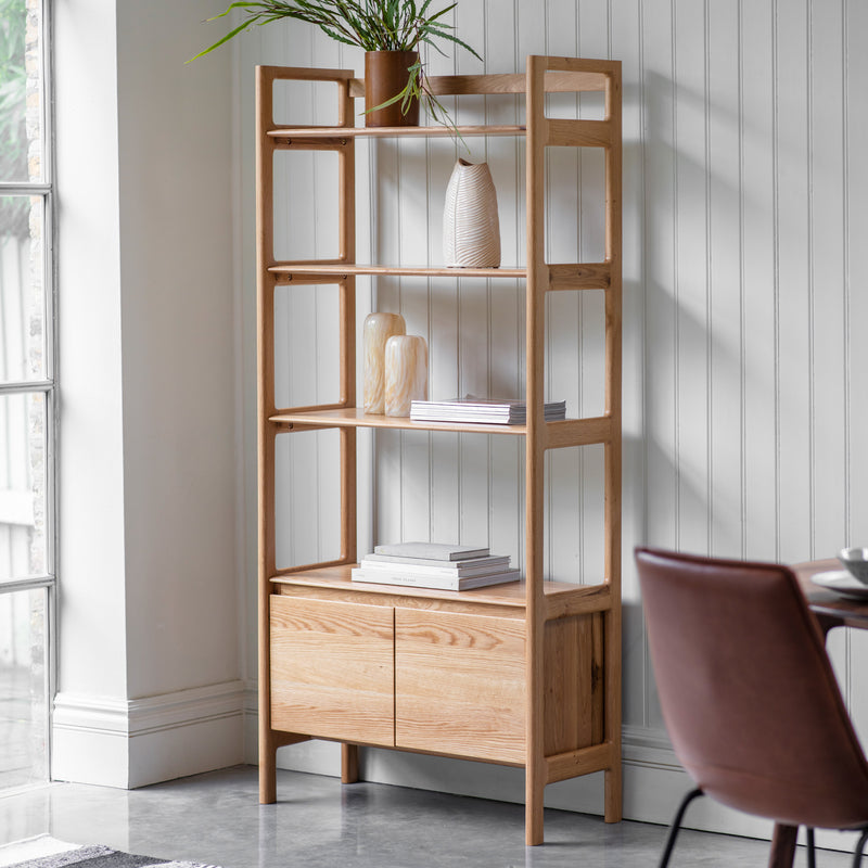 Picasso Display Unit Oak lifestyle