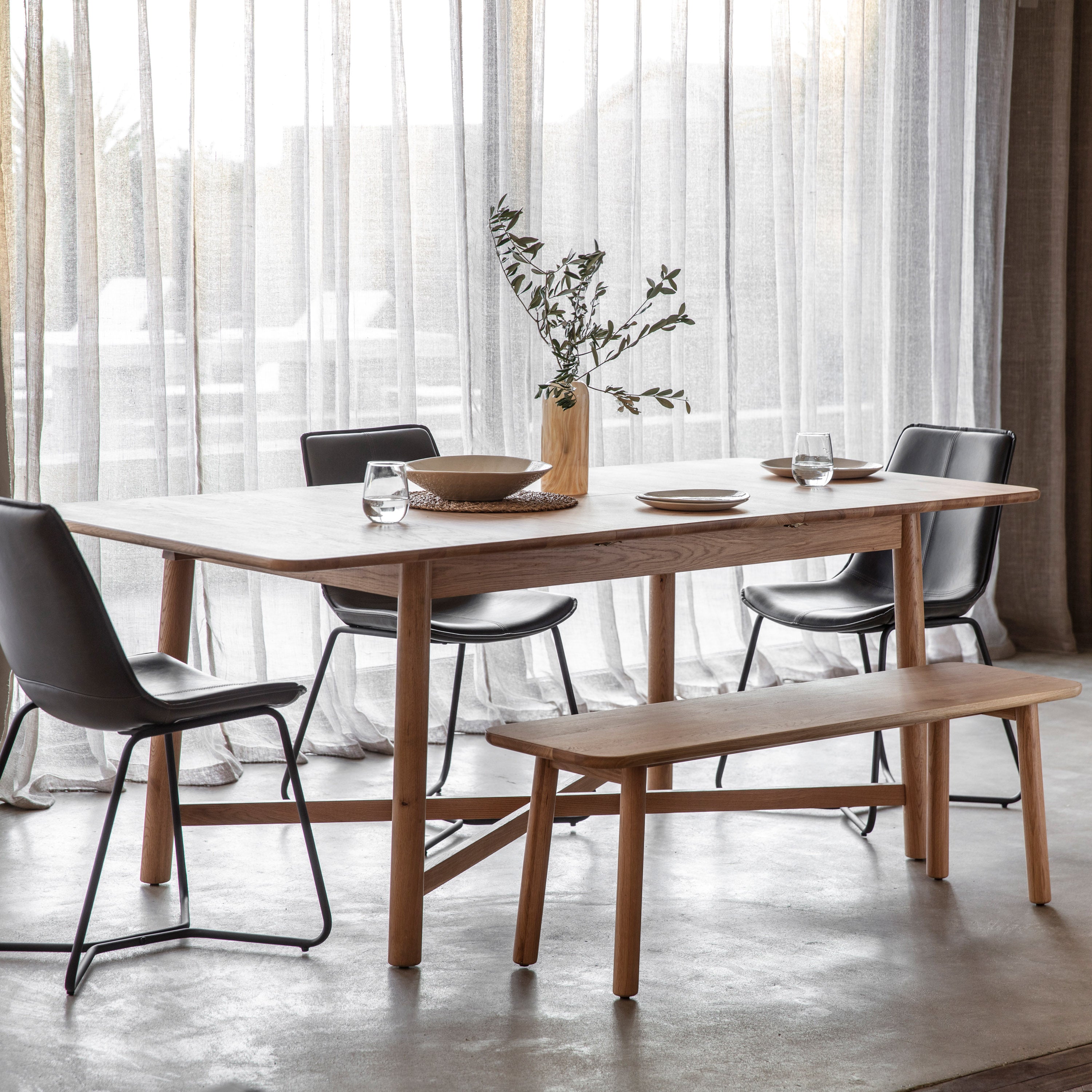 Morris Extending Dining Table Extending lifestyle