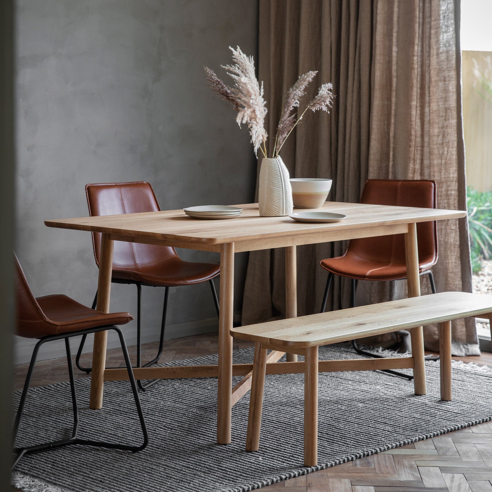 Morris Extending Dining Table Non-Extending lifestyle