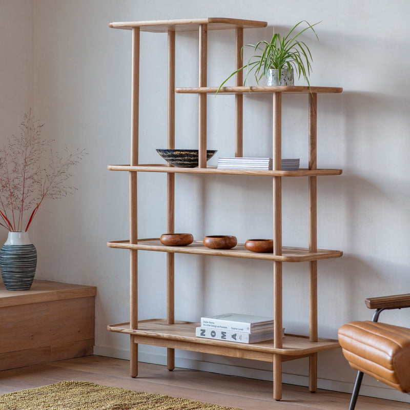 Morris Display Unit Oak lifestyle
