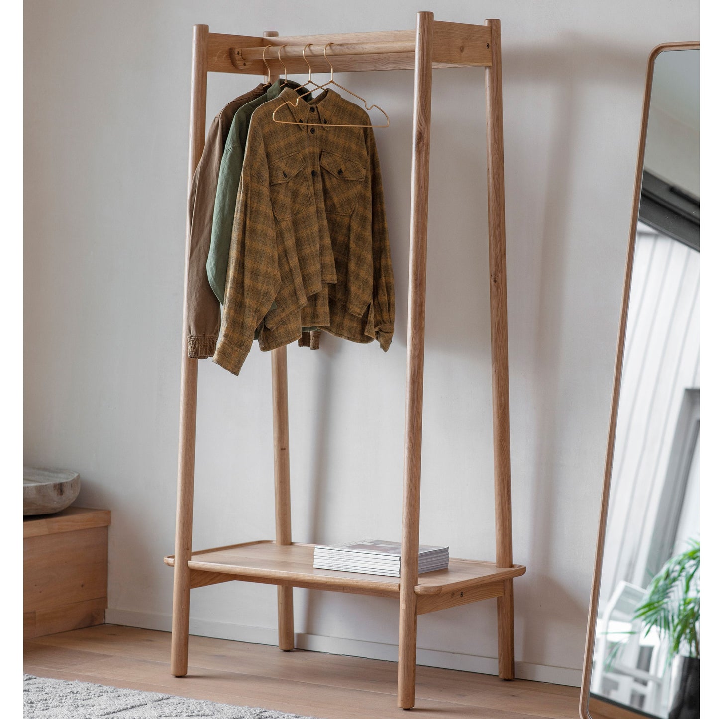 Kingham Open Wardrobe Oak Gallery Direct Homebound