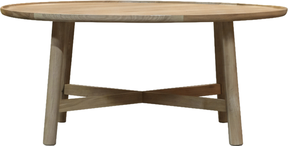 Morris Round Coffee Table Oak