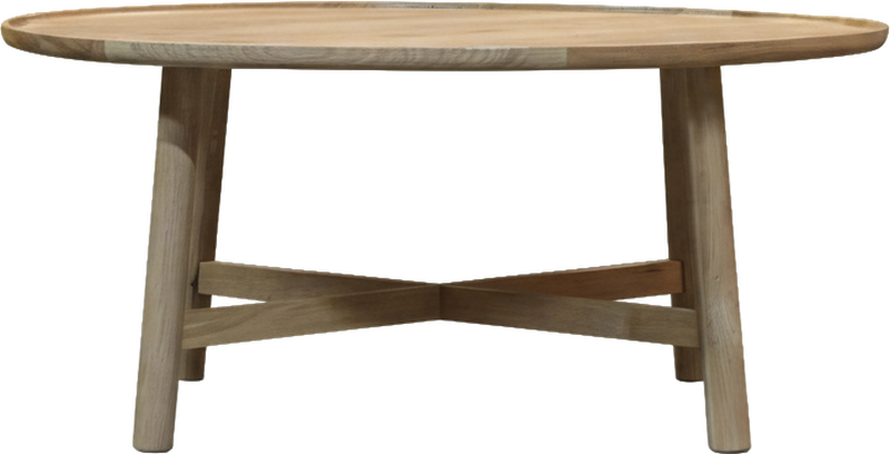 Morris Round Coffee Table Oak