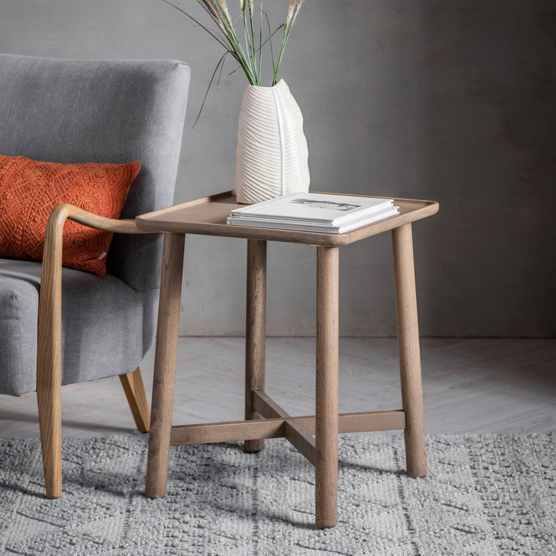 Morris Side Table Grey lifestyle