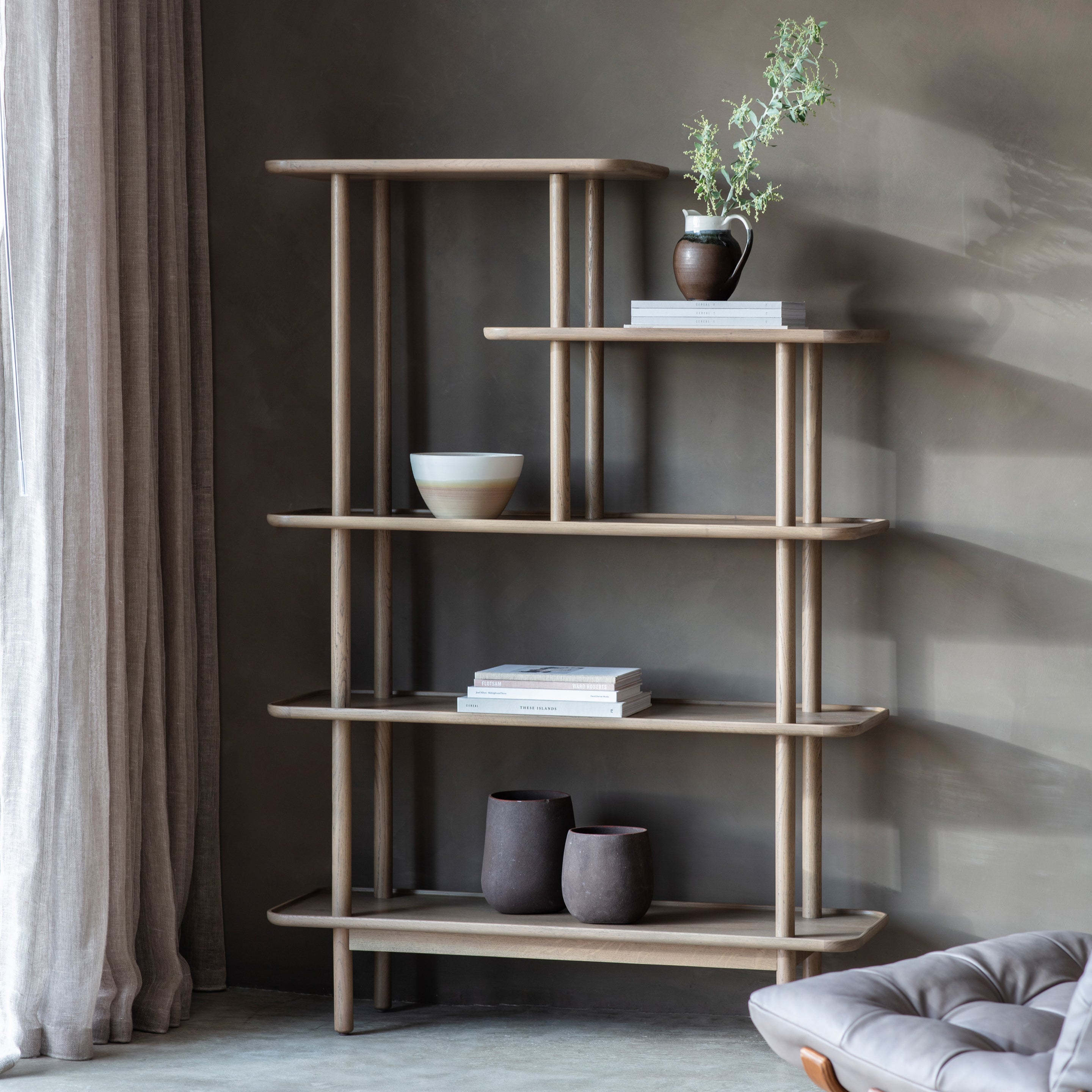 Morris Display Unit Grey lifestyle