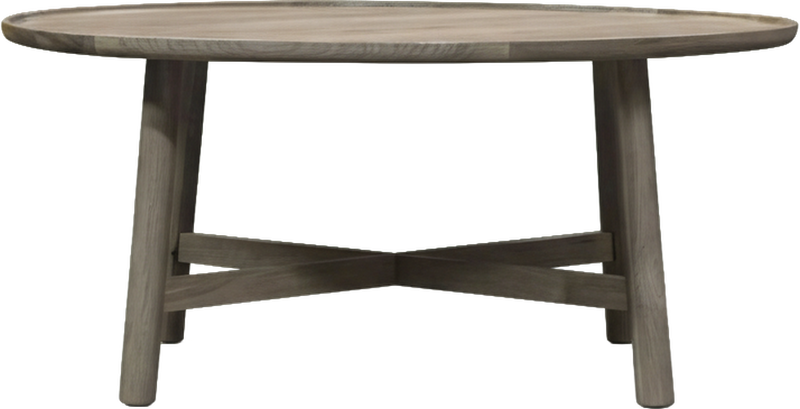 Morris Round Coffee Table Grey