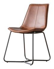 Edison Dining Chair Brown
