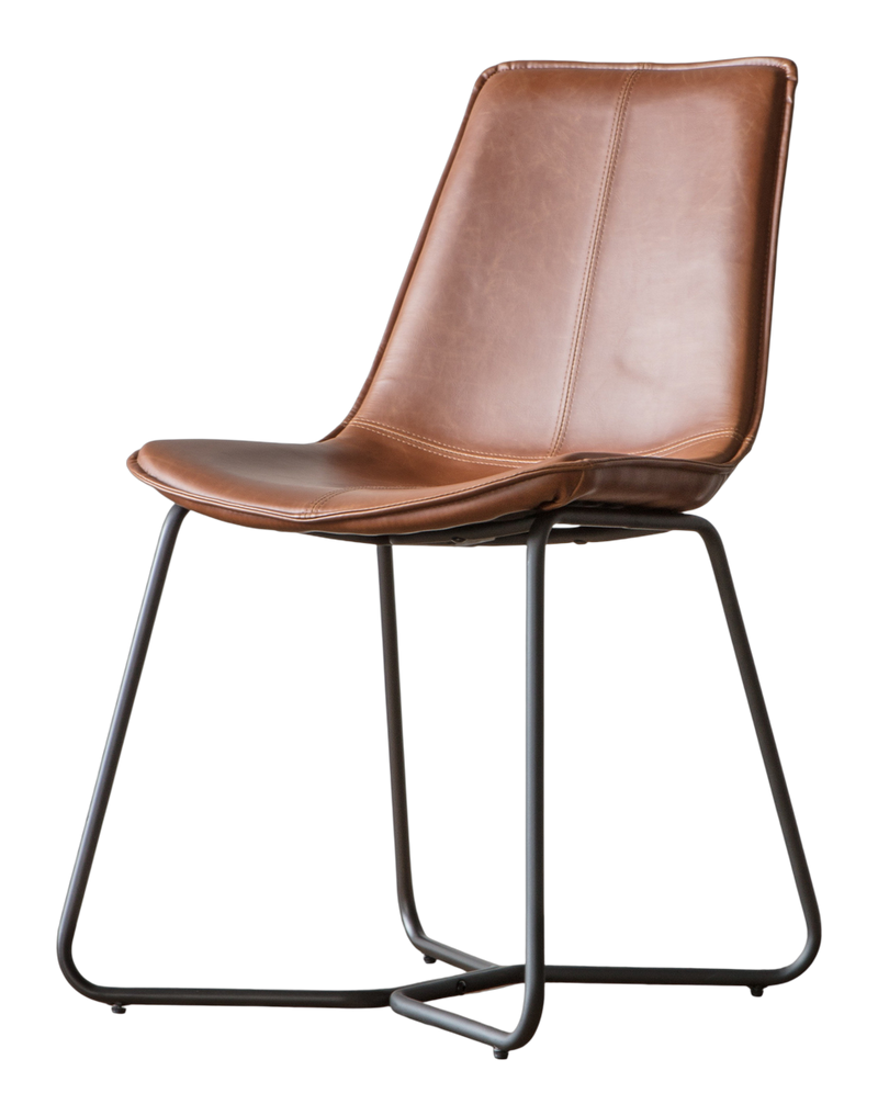 Edison Dining Chair Brown