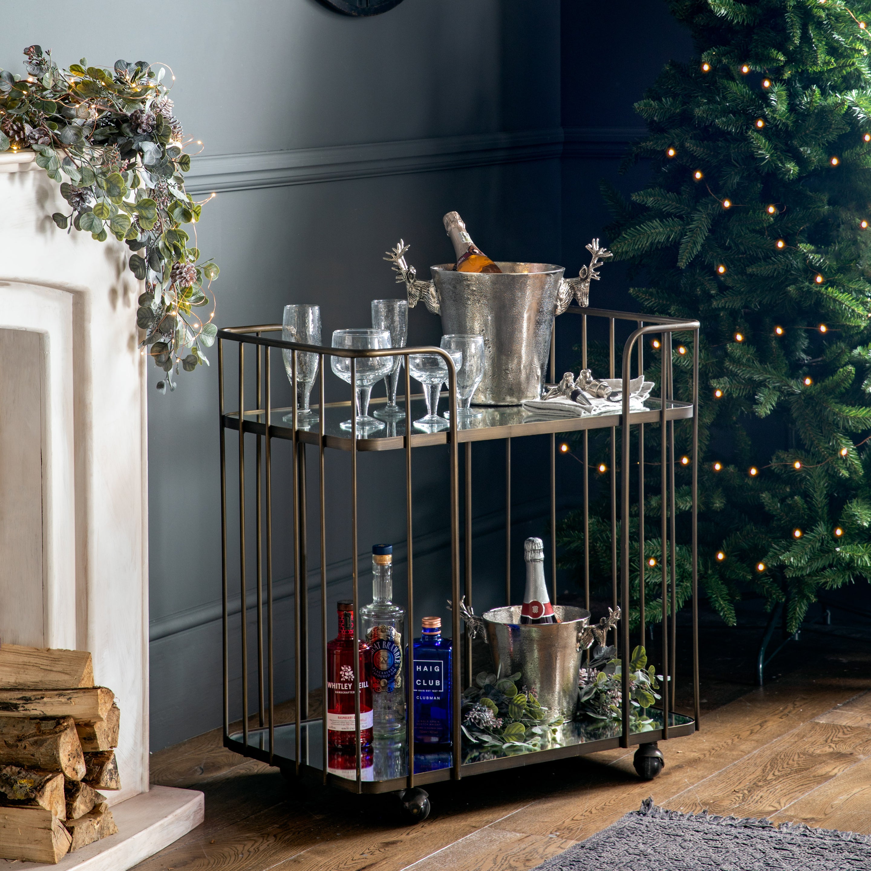 Negroni Drinks Trolley Champagne lifestyle