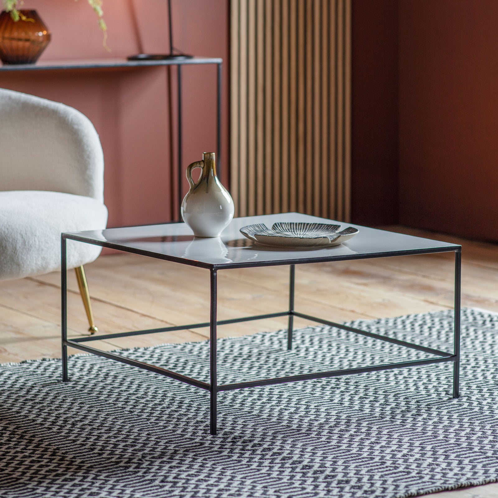 Apollo Coffee Table Light Grey lifestyle