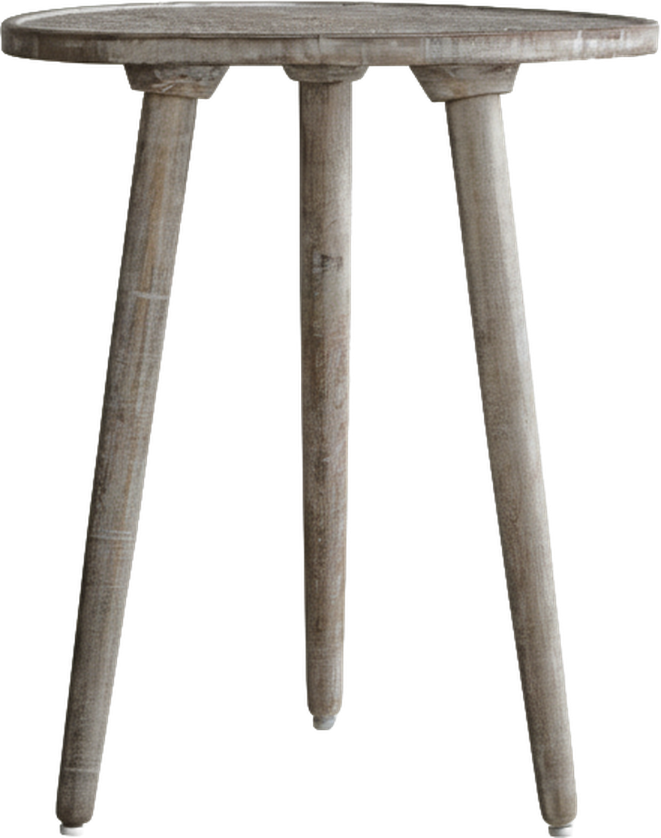Maharaja Side Table Natural White