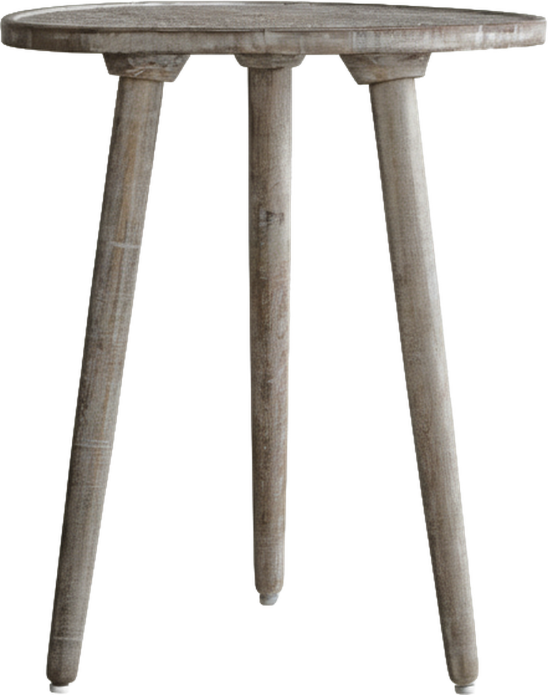 Maharaja Side Table Natural White
