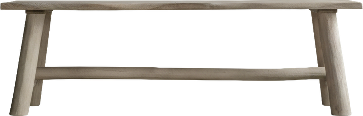Prairie Bench Natural Rustic