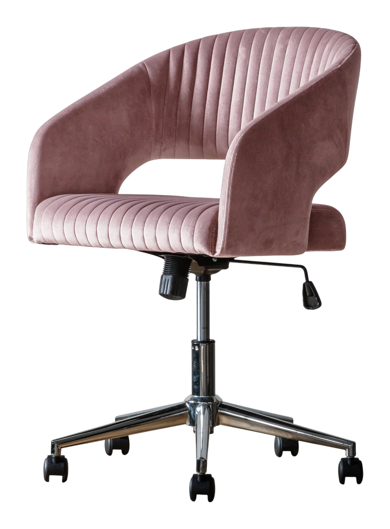 Bracket Office Chair Pink
