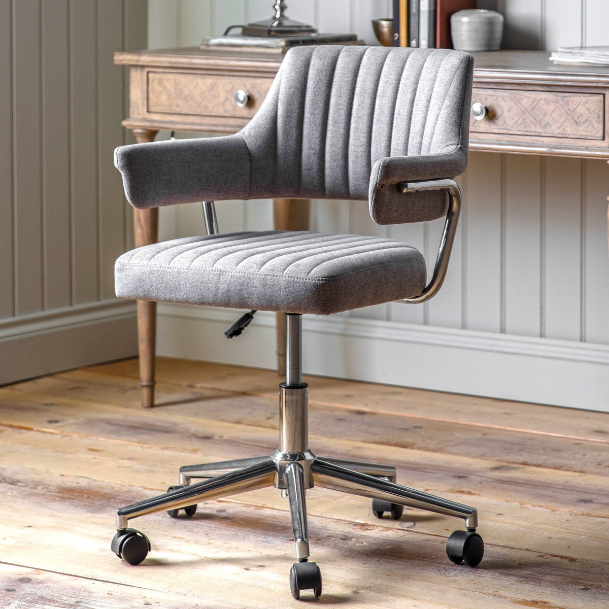 Lathe Office Chair Grey lifestyle