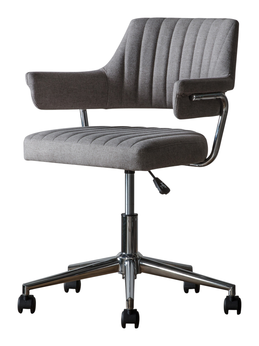 Lathe Office Chair Grey