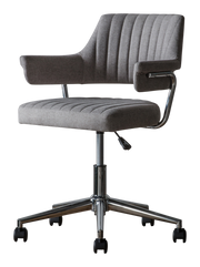 Lathe Office Chair Grey