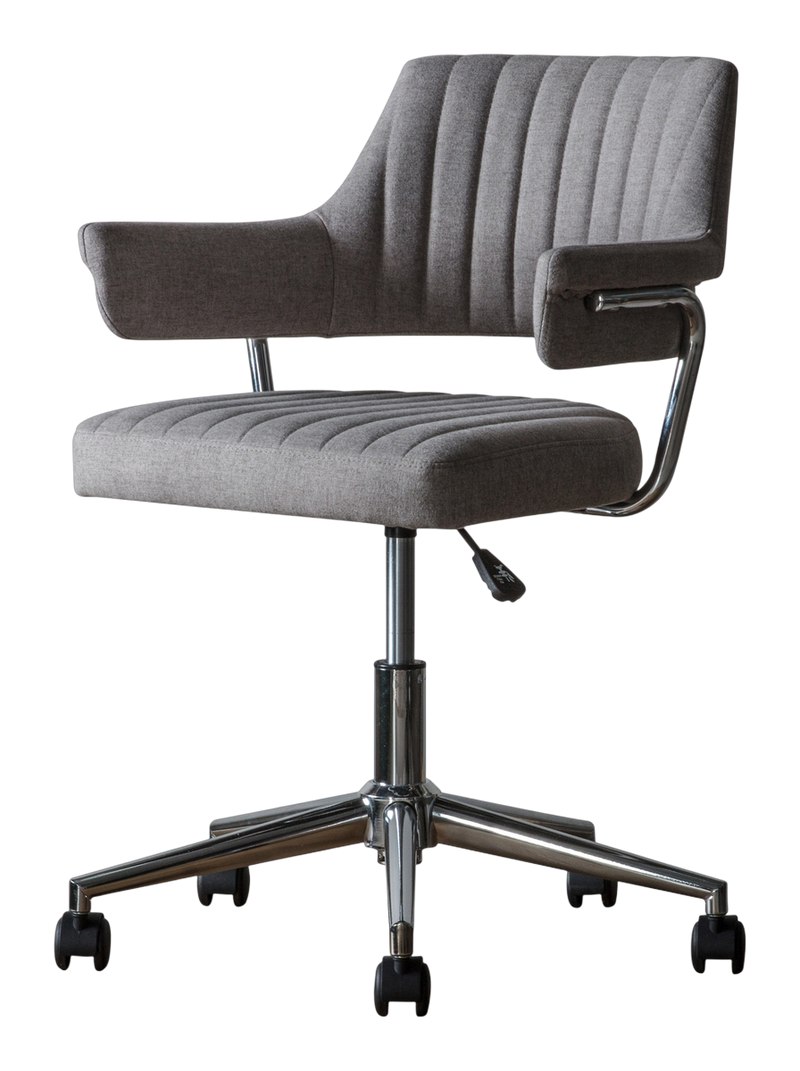 Lathe Office Chair Grey