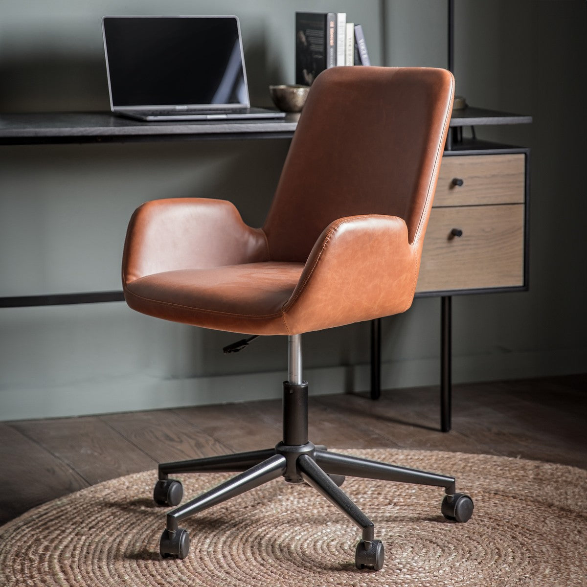 Faraday Office Chair Brown lifestyle