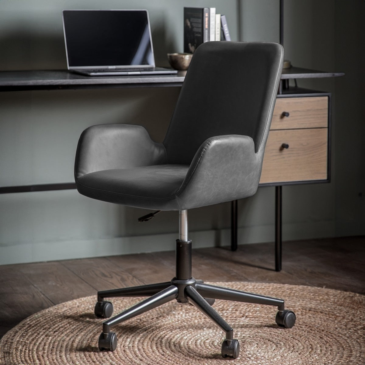 Faraday Office Chair Charcoal lifestyle