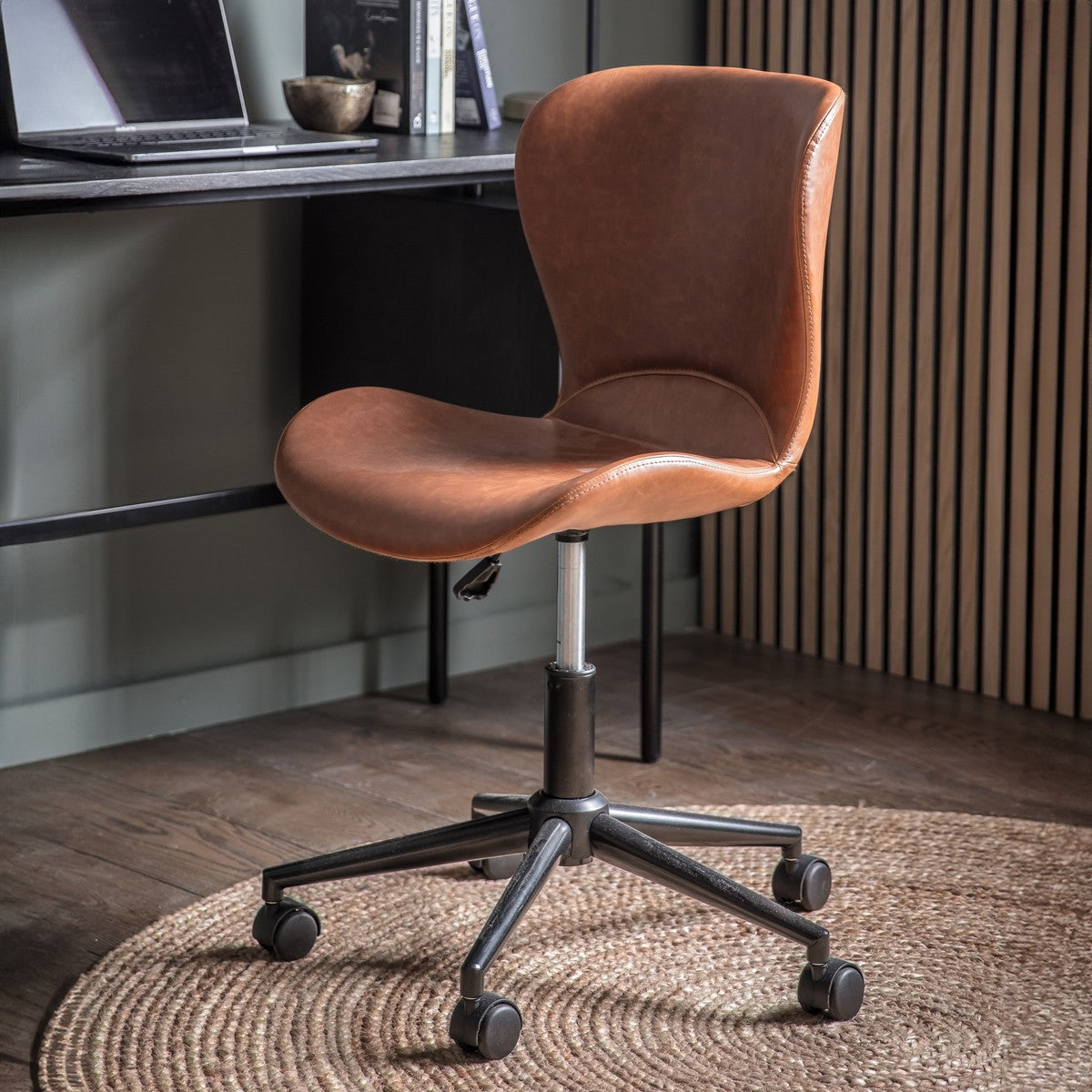 Gauge Office Chair Brown lifestyle