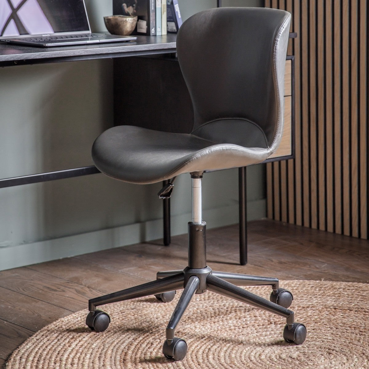 Gauge Office Chair Charcoal lifestyle