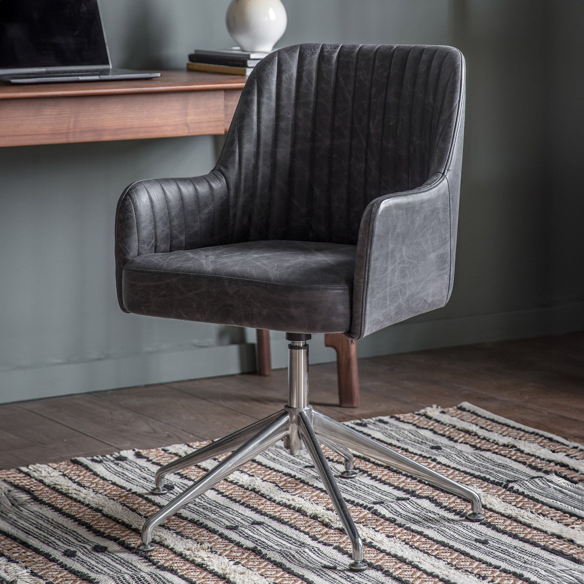 Curie Office Chair Antique Ebony lifestyle