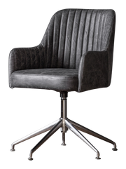 Curie Office Chair Antique Ebony