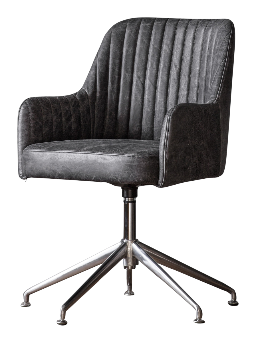 Curie Office Chair Antique Ebony