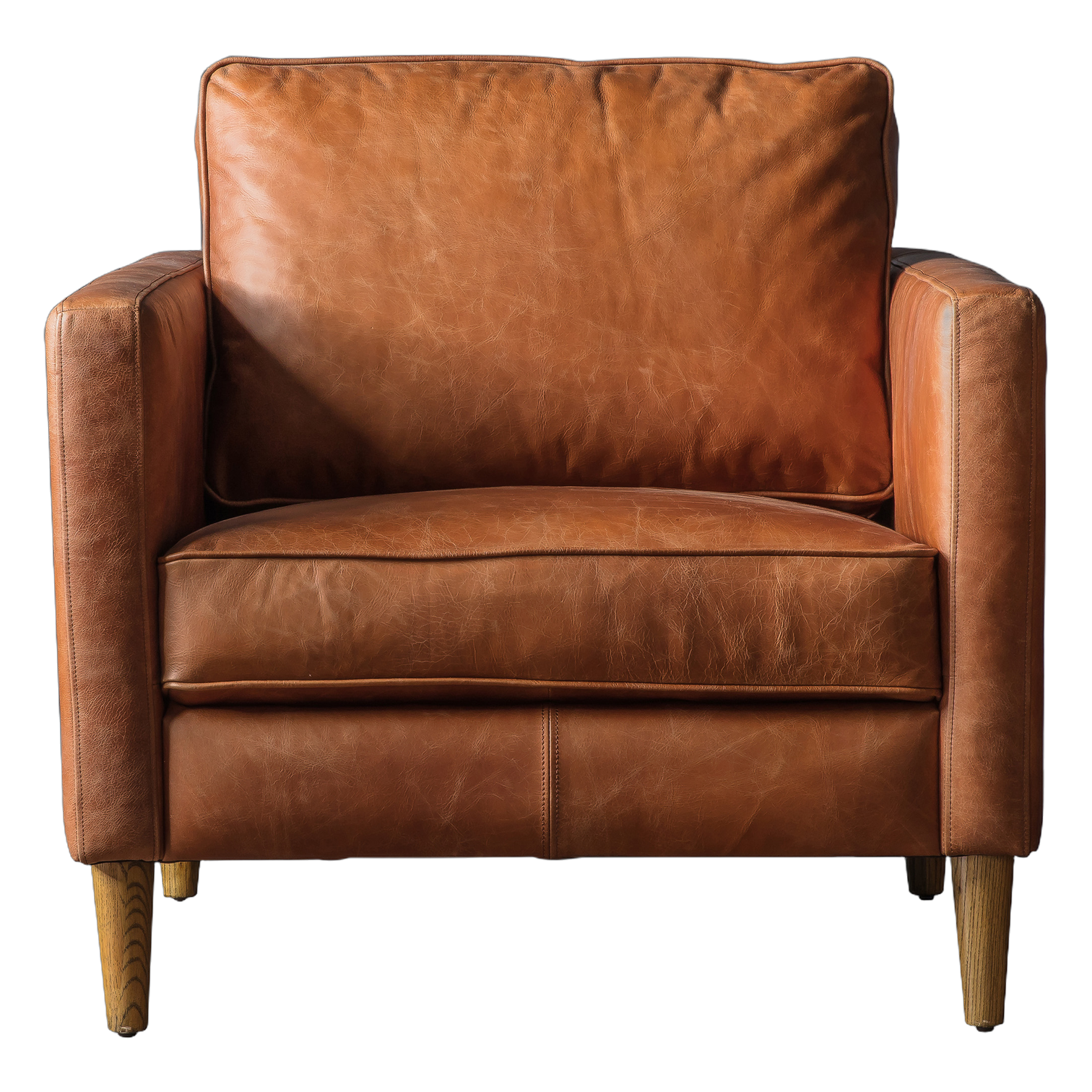 Lattice Armchair Brown