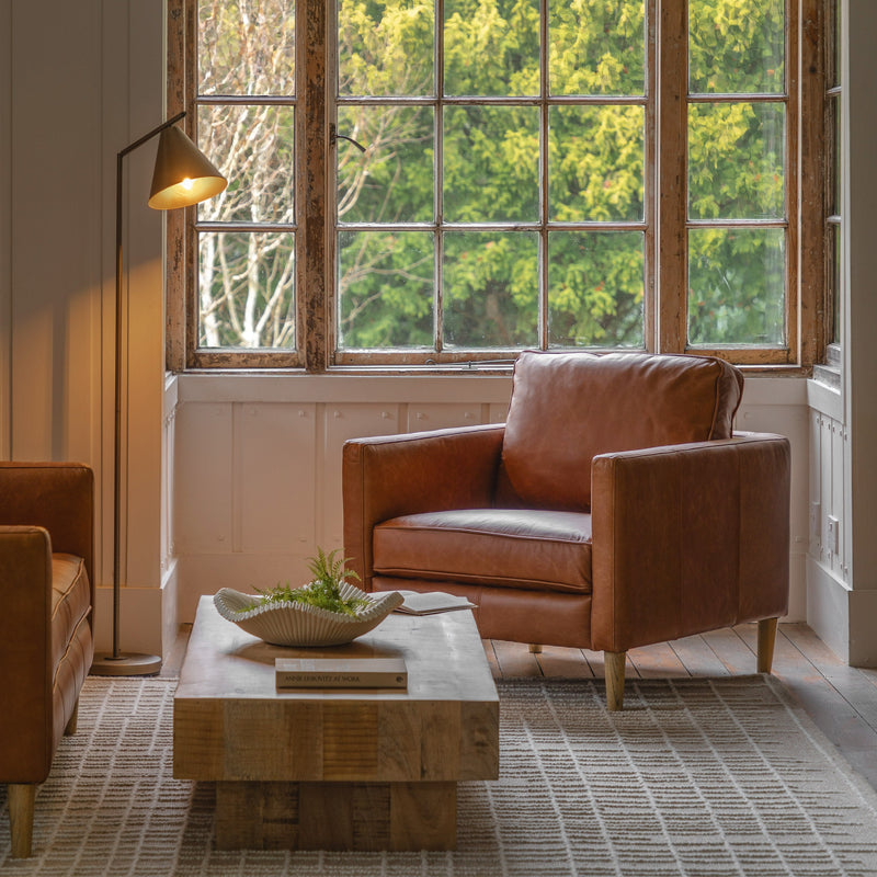 Lattice Armchair Brown lifestyle
