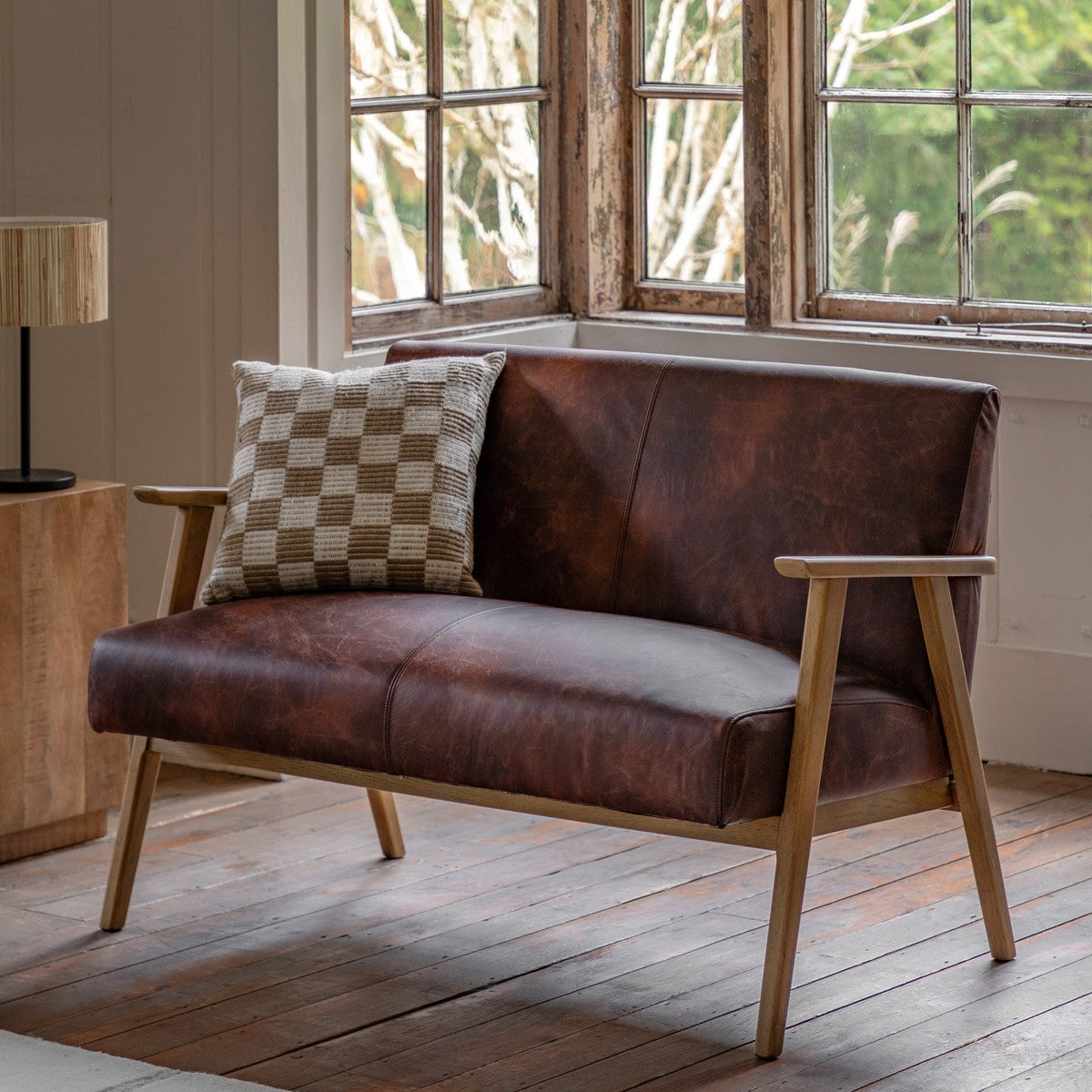 Fenton Sofa Vintage Leather lifestyle