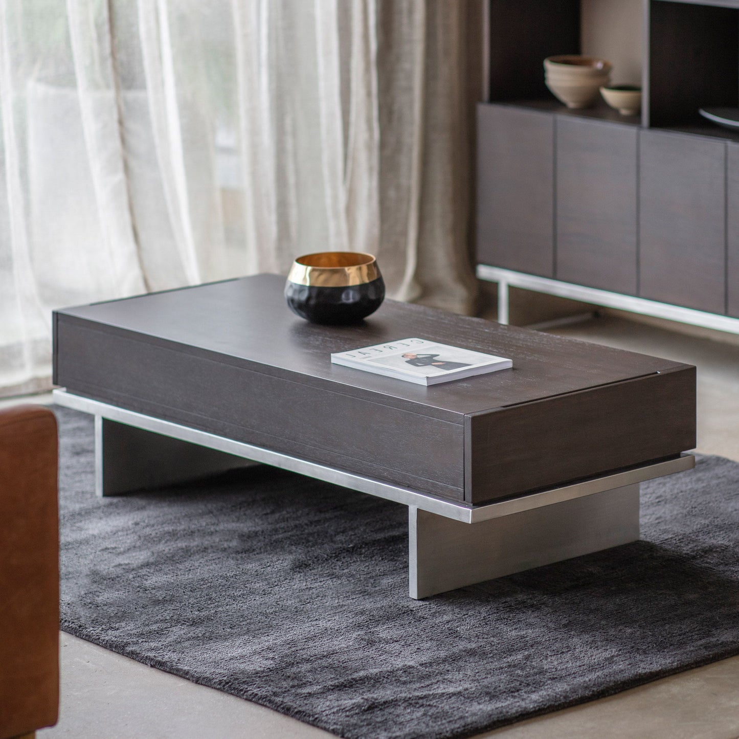 Como 2 Drawer Coffee Table Gallery Direct Homebound