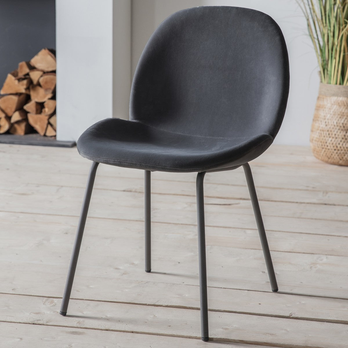 Pergola Dining Chair Grey lifestyle