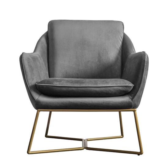Lucca Chair Velvet - Colour Options Gallery Direct Homebound