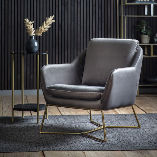 Lucca Chair Velvet - Colour Options Gallery Direct Homebound