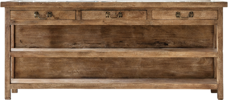 Carrara Kitchen Island Natural