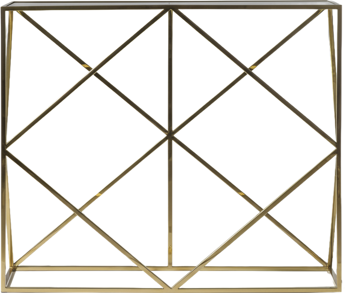 Sepia Console Table Gold