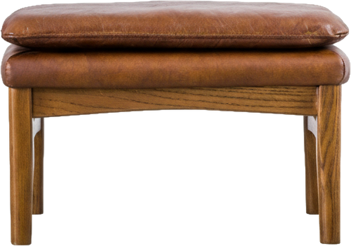 Suffolk Footstool Brown