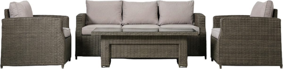 Tuscan Outdoor Dining Set Natural
