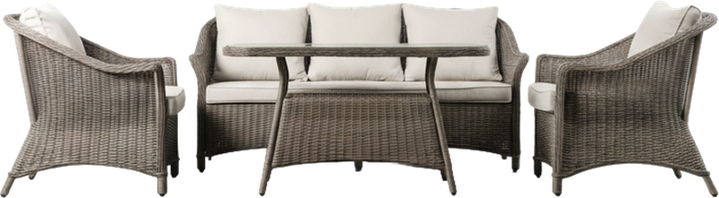 Petra Outdoor Dining Set Natural
