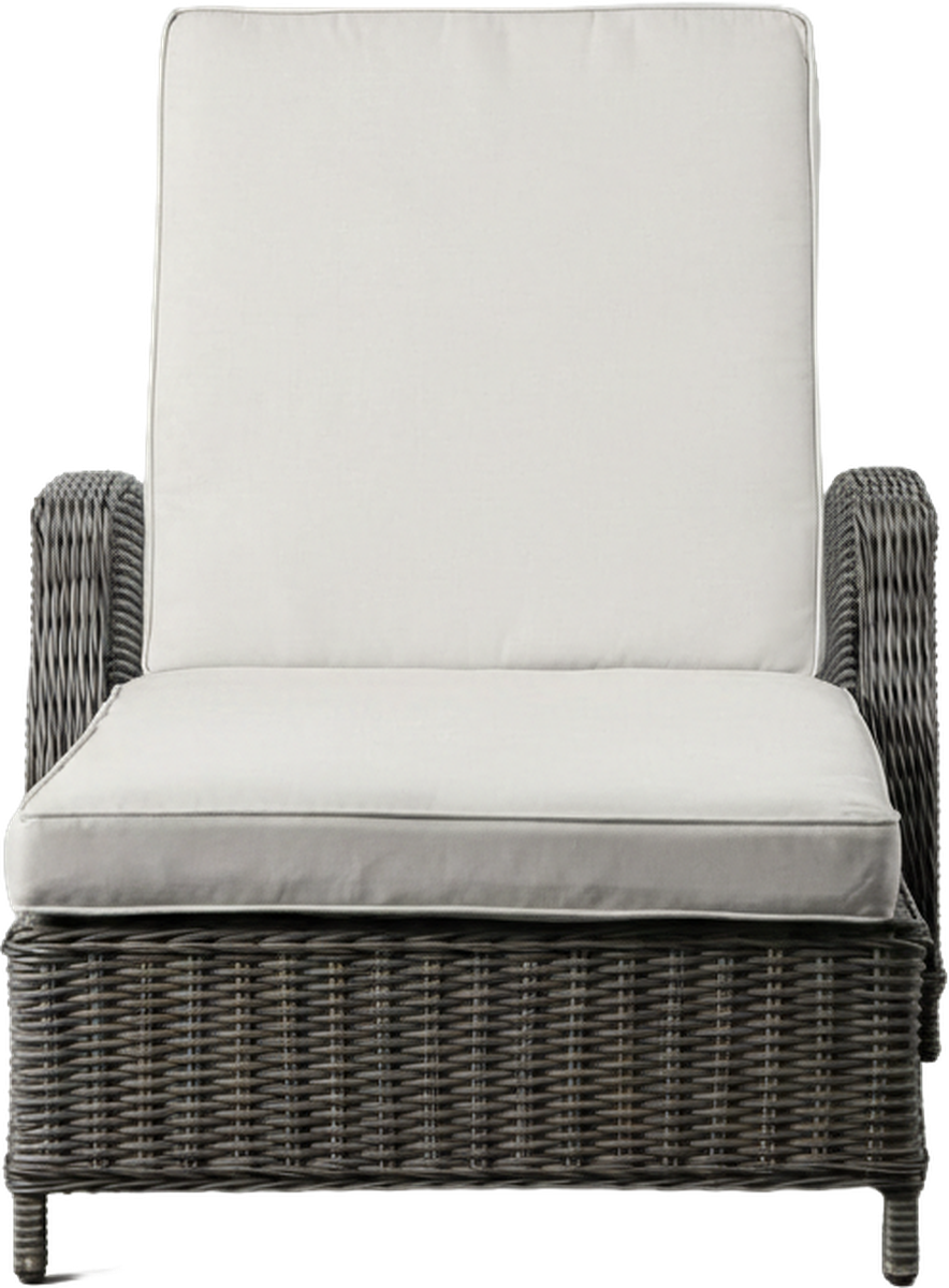 Tuscan Outdoor Lounger Grey
