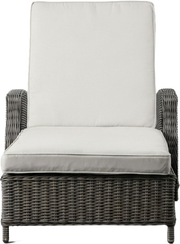 Tuscan Outdoor Lounger Grey