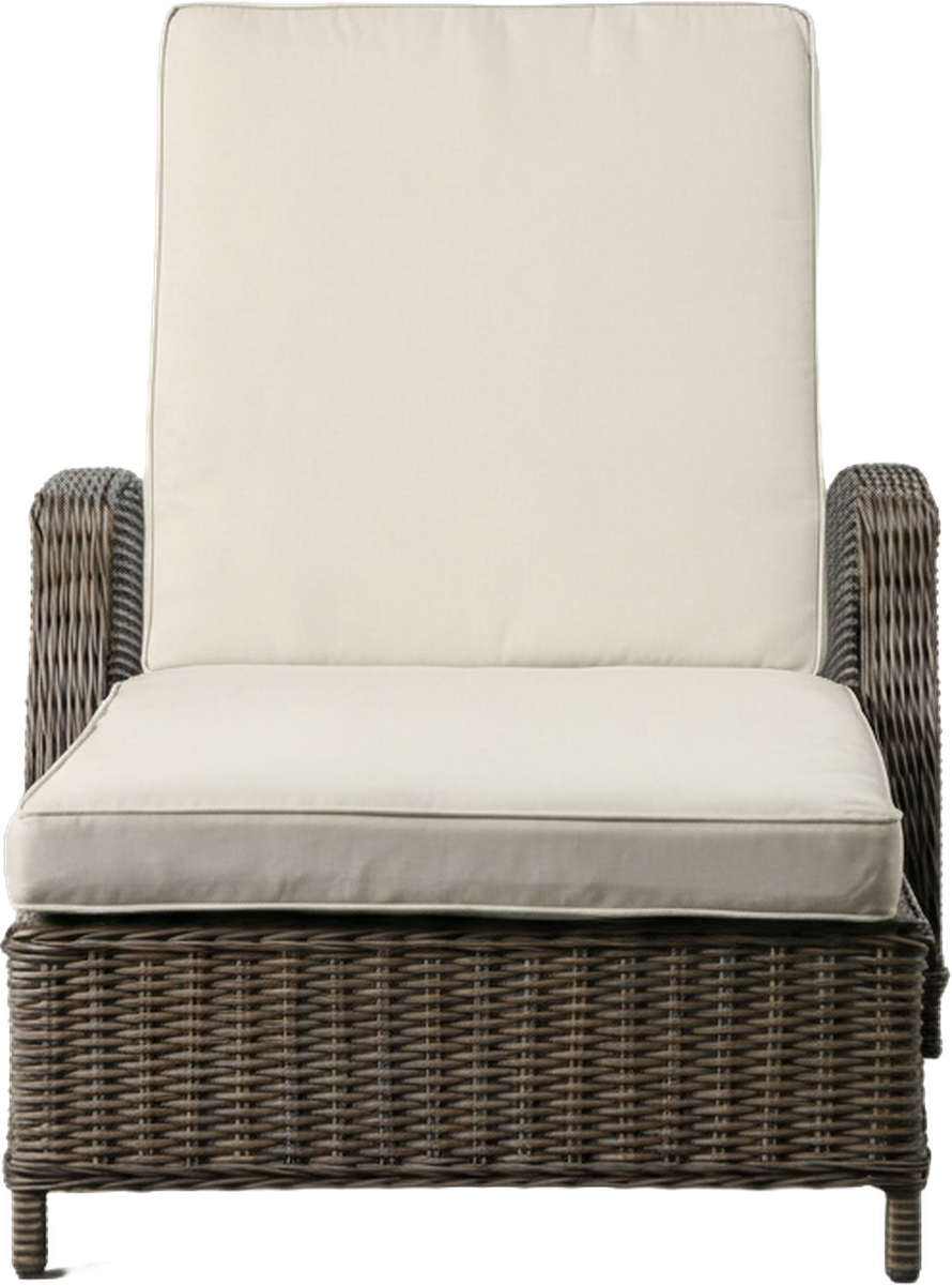 Tuscan Outdoor Lounger Natural
