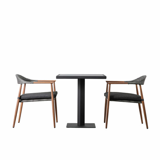 Lamorna Bistro Set - Size Options Gallery Direct Homebound