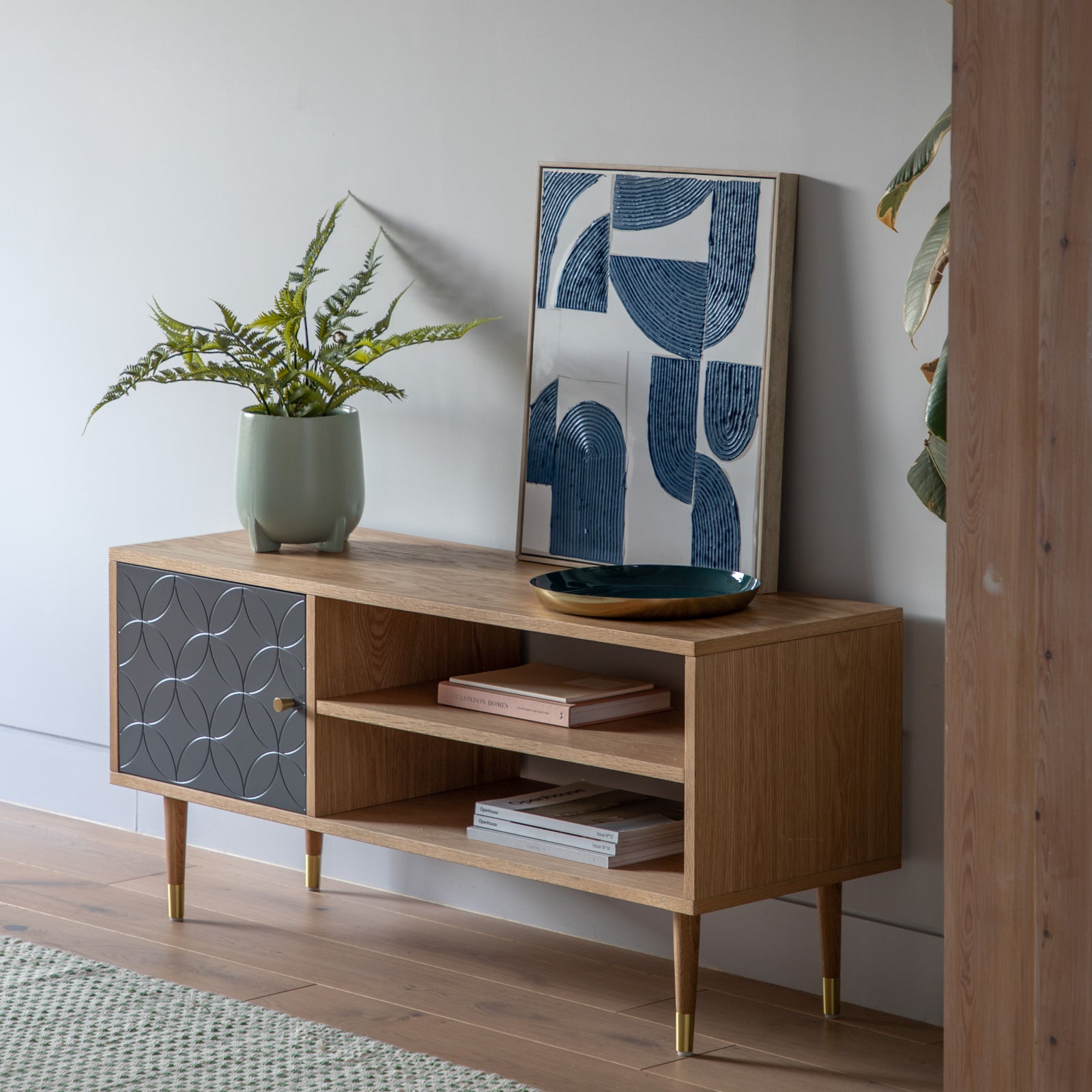 Threshold Media Unit Grey lifestyle