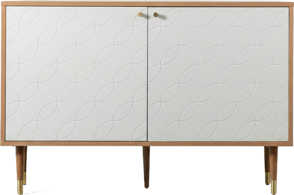 Threshold 2 Door Cabinet Sideboard White