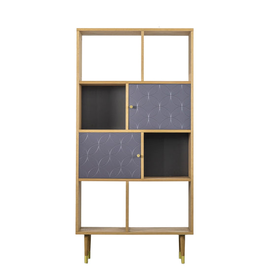 Holbrook Display Unit Oak - Colour Options Gallery Direct Homebound