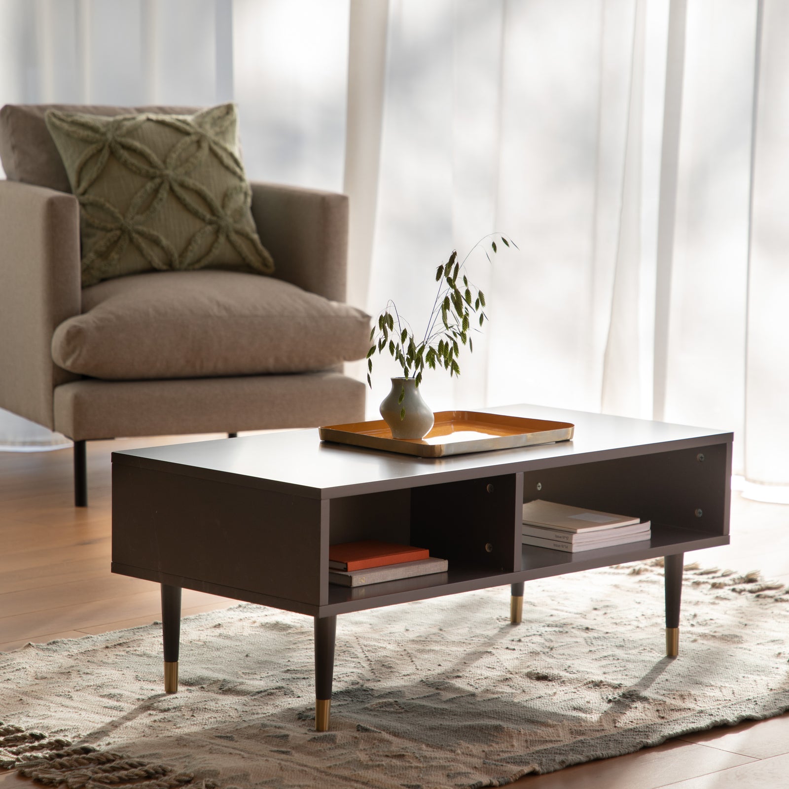 Amber Media Unit Grey lifestyle